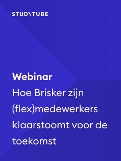 Webinar Hoe Brisker zijn (flex)medewerkers klaarstoomt voor de toekomst